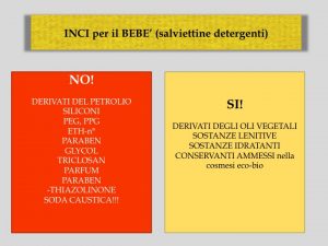 indice inci per bambini